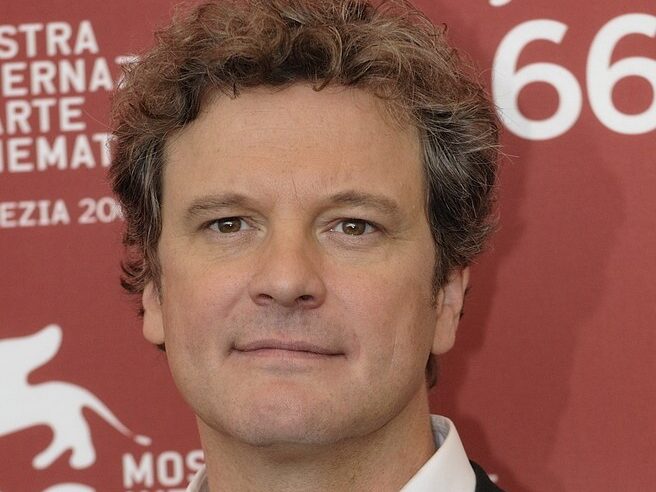 Man sieht den Schauspieler Colin Firth